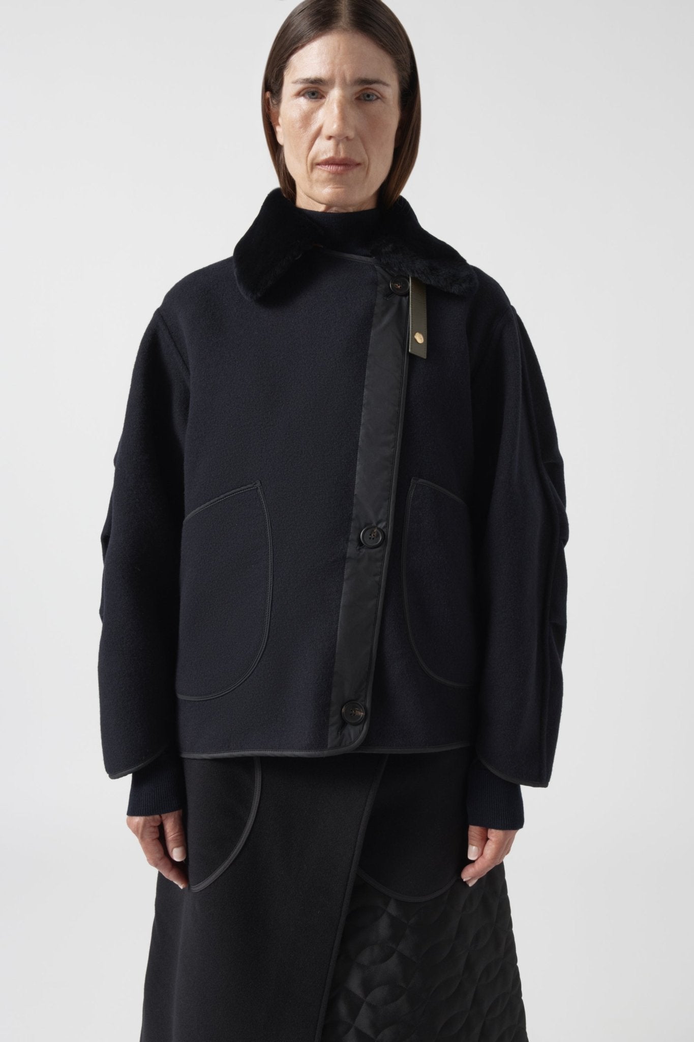 Signature Wool Peacoat | Marfa Stance