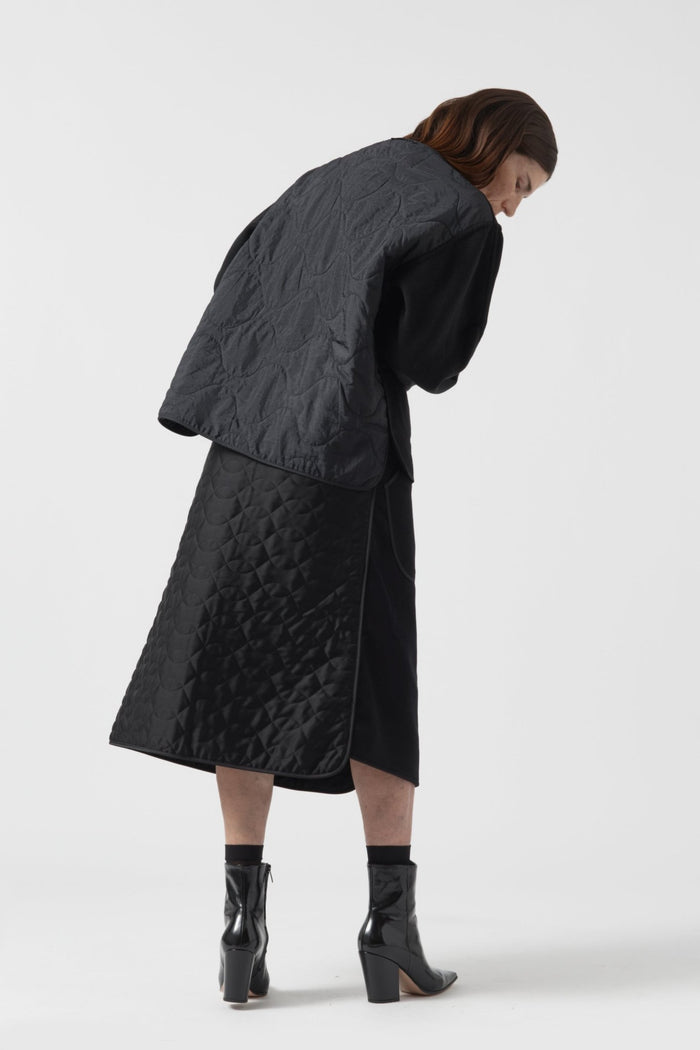 Signature Wool Peacoat - Navy / Black