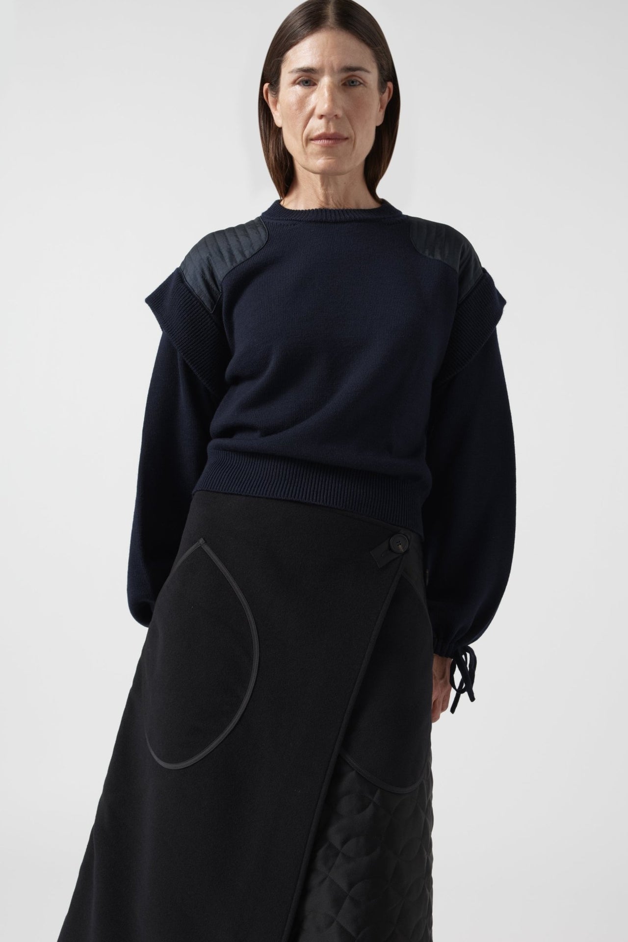 Parachute Lightweight Knit Crew - Ink