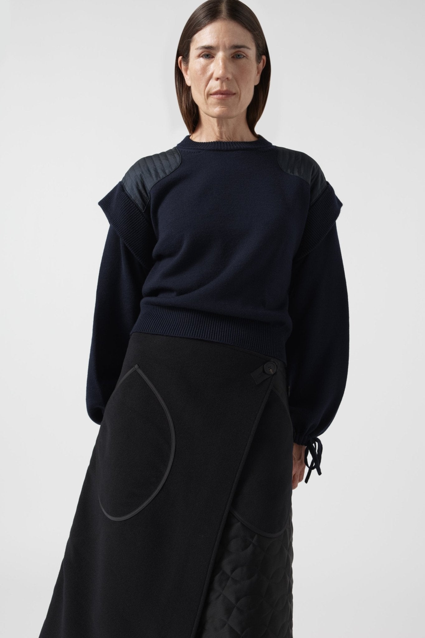 Parachute Lightweight Knit Crew - Ink