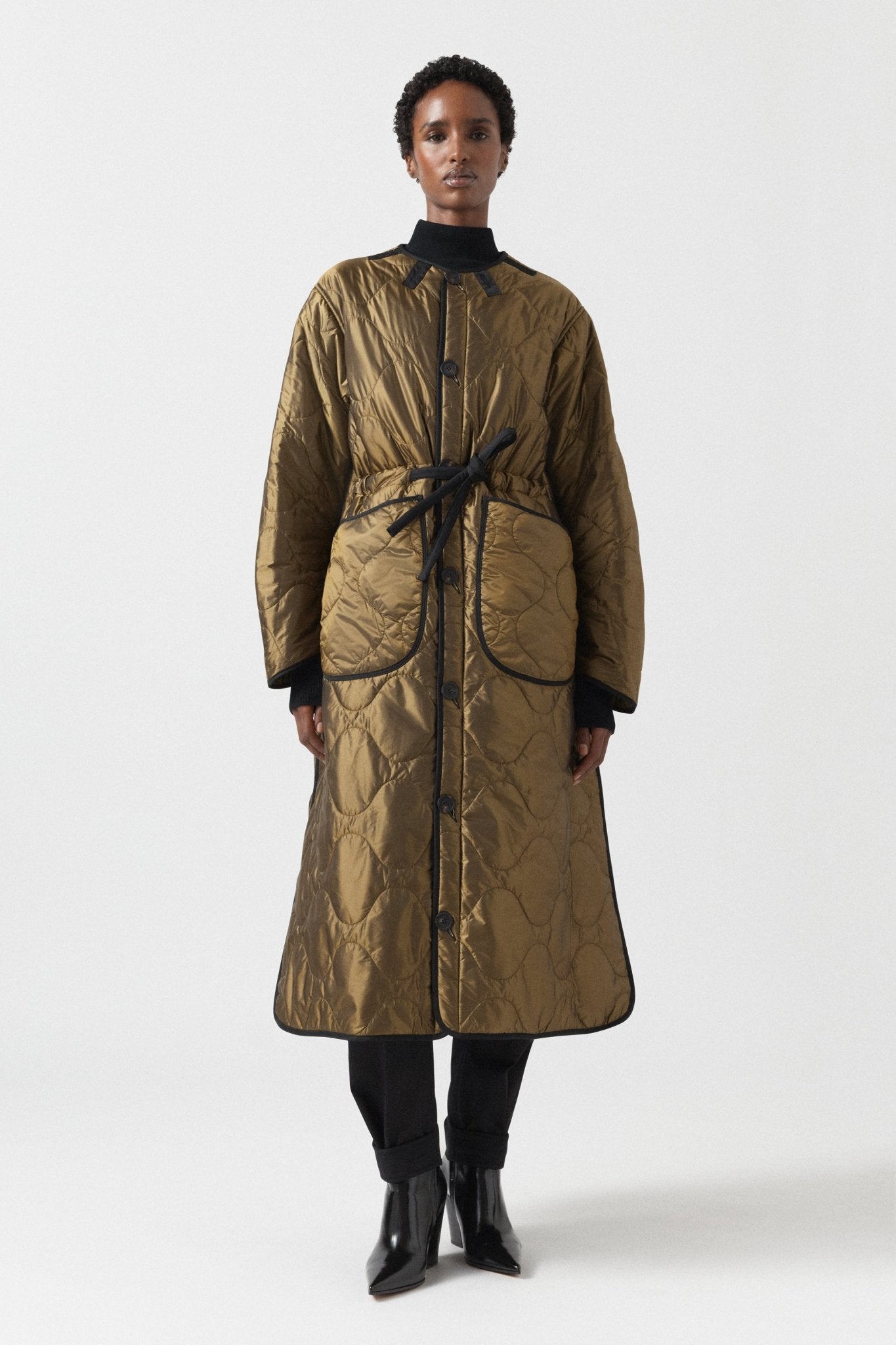 YOKE Quilted  Parka Lサイズ Parachute Quilted Parka | Marfa Stance