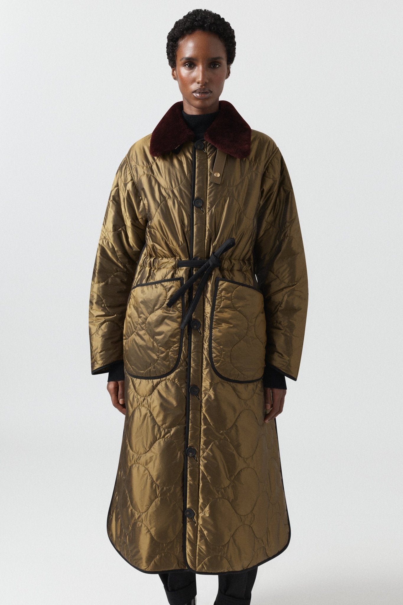 Signature Patchwork Long Quilt | Marfa Stance