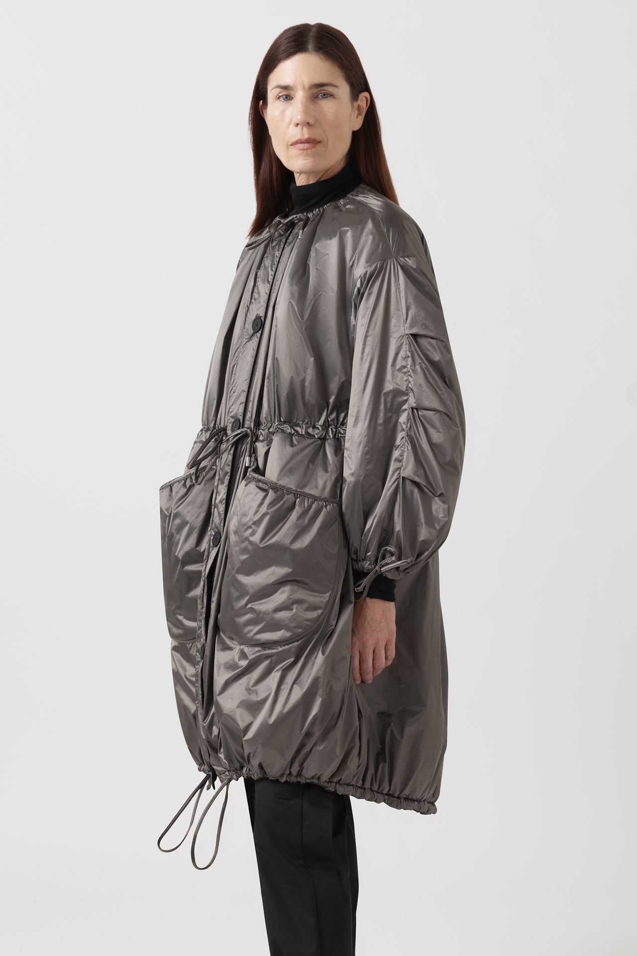 Parachute Quilted Parka - Amethyst / Granite