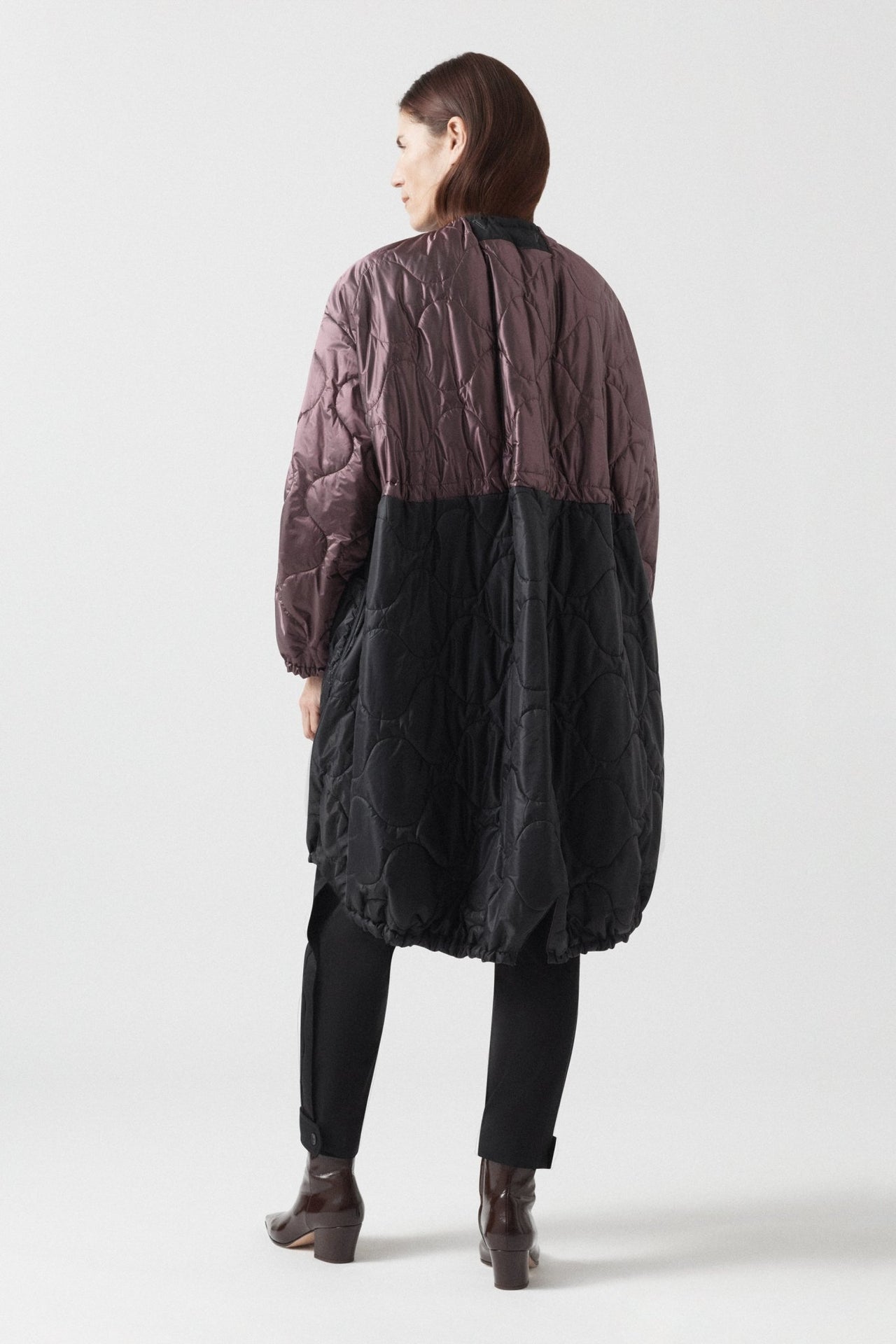 Parachute Quilted Parka - Amethyst / Granite