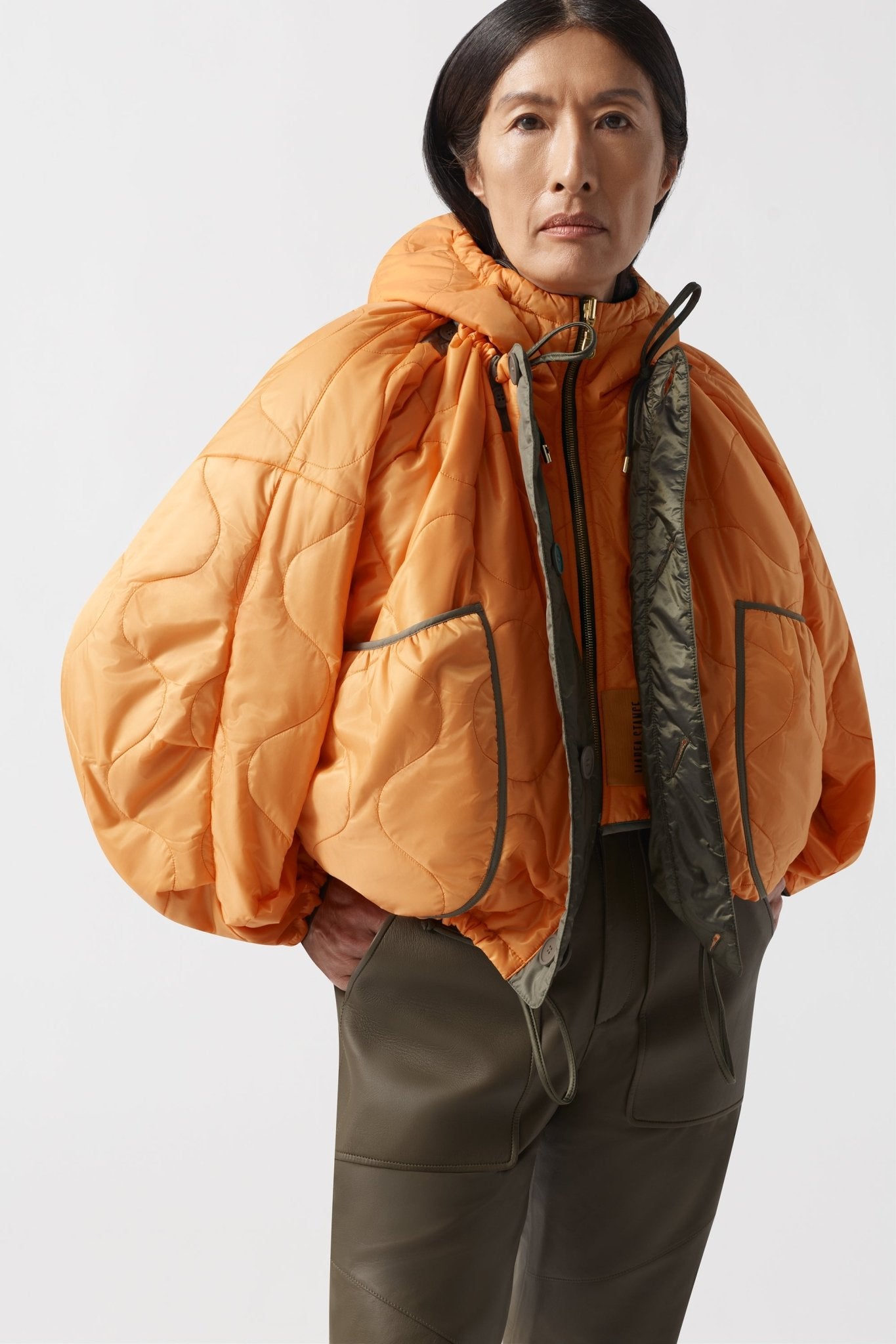 Parachute Quilted Bomber | Marfa Stance