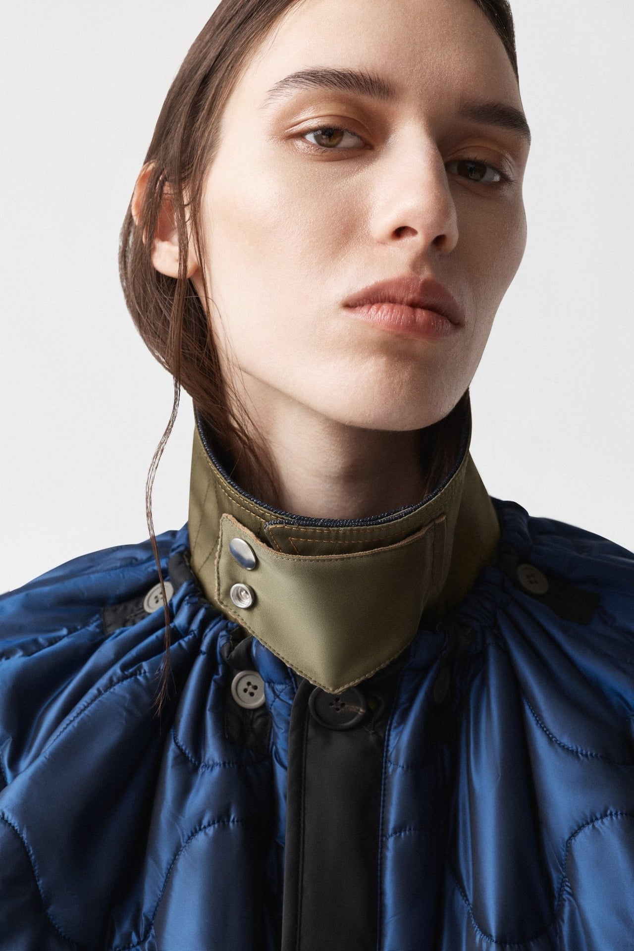 Denim Shareable Latch Collar - Indigo