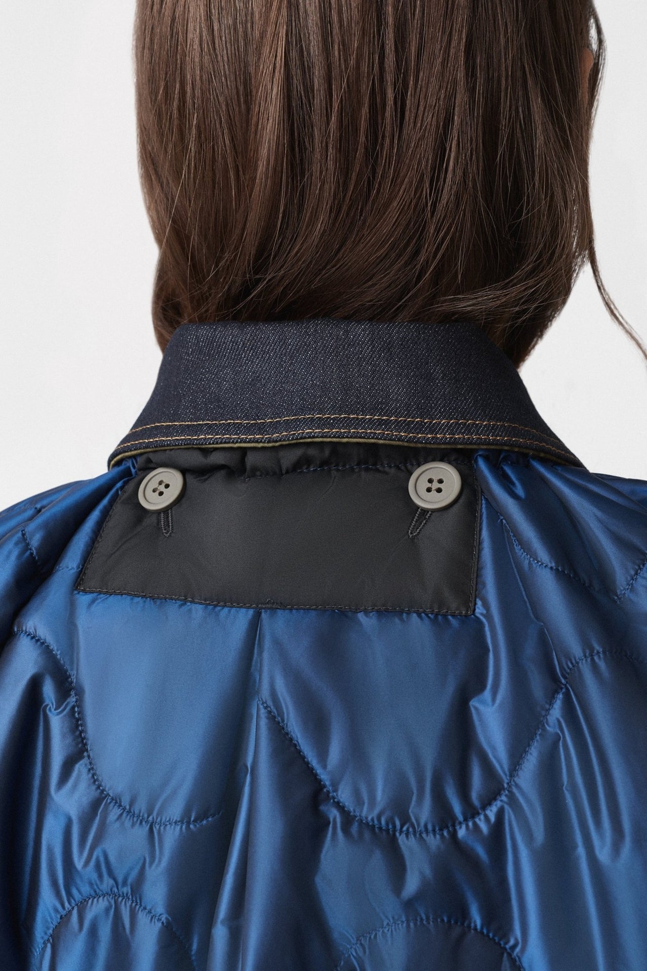 Denim Shareable Latch Collar - Indigo