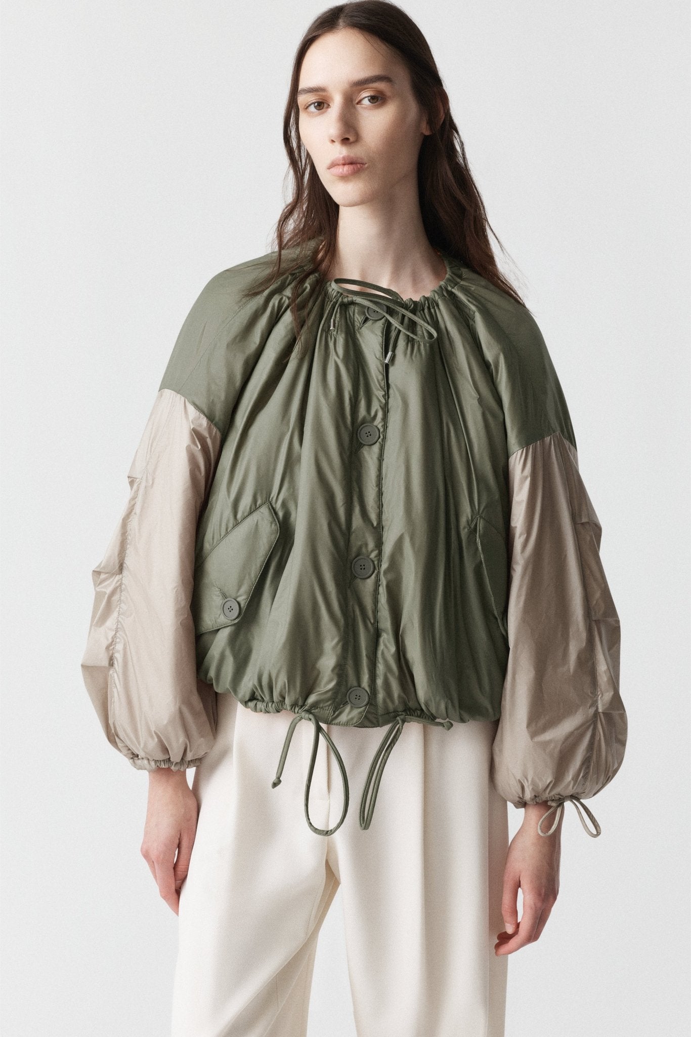 Parachute Quilted Bomber | Marfa Stance