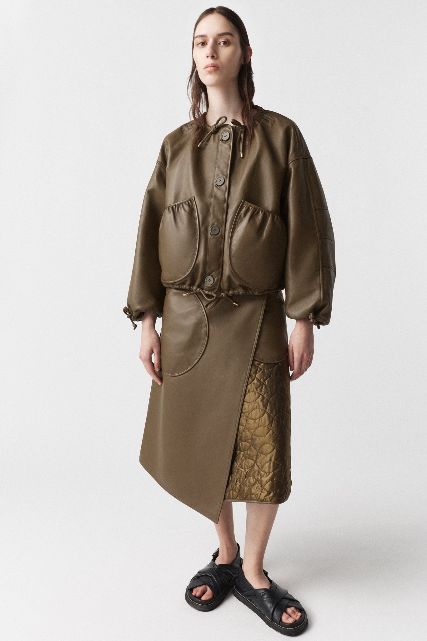 Parachute Leather Bomber | Marfa Stance