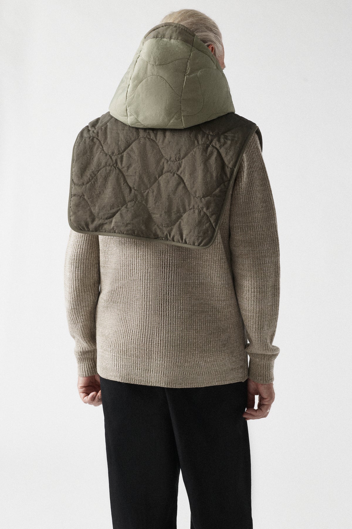 Weatherproof Men's Rain Zip Hood - Moss / Cadet