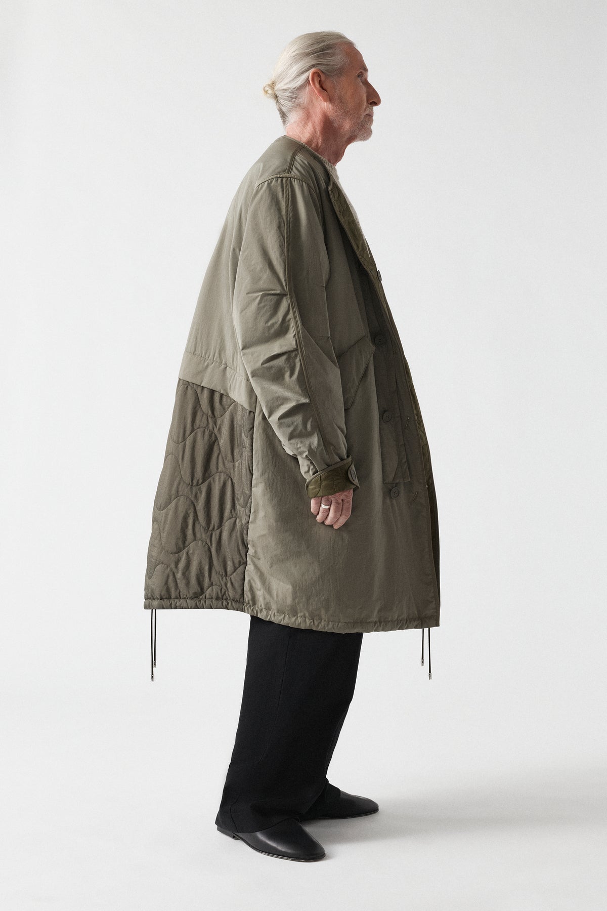 Parachute Men's Quilted Parka - Sage / Olive