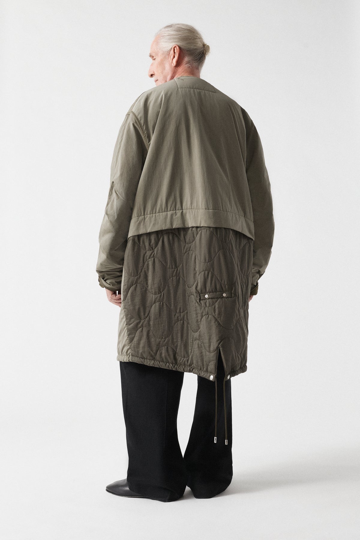 Parachute Men's Quilted Parka - Sage / Olive
