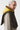 Aviator Men's Patrol Shearling Hood - Safety Yellow / Golden Brown