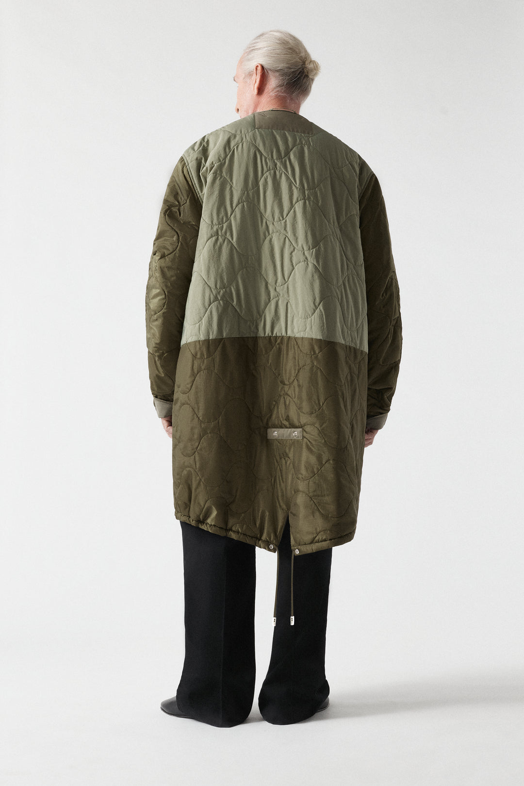 Parachute Men's Quilted Parka - Sage / Olive