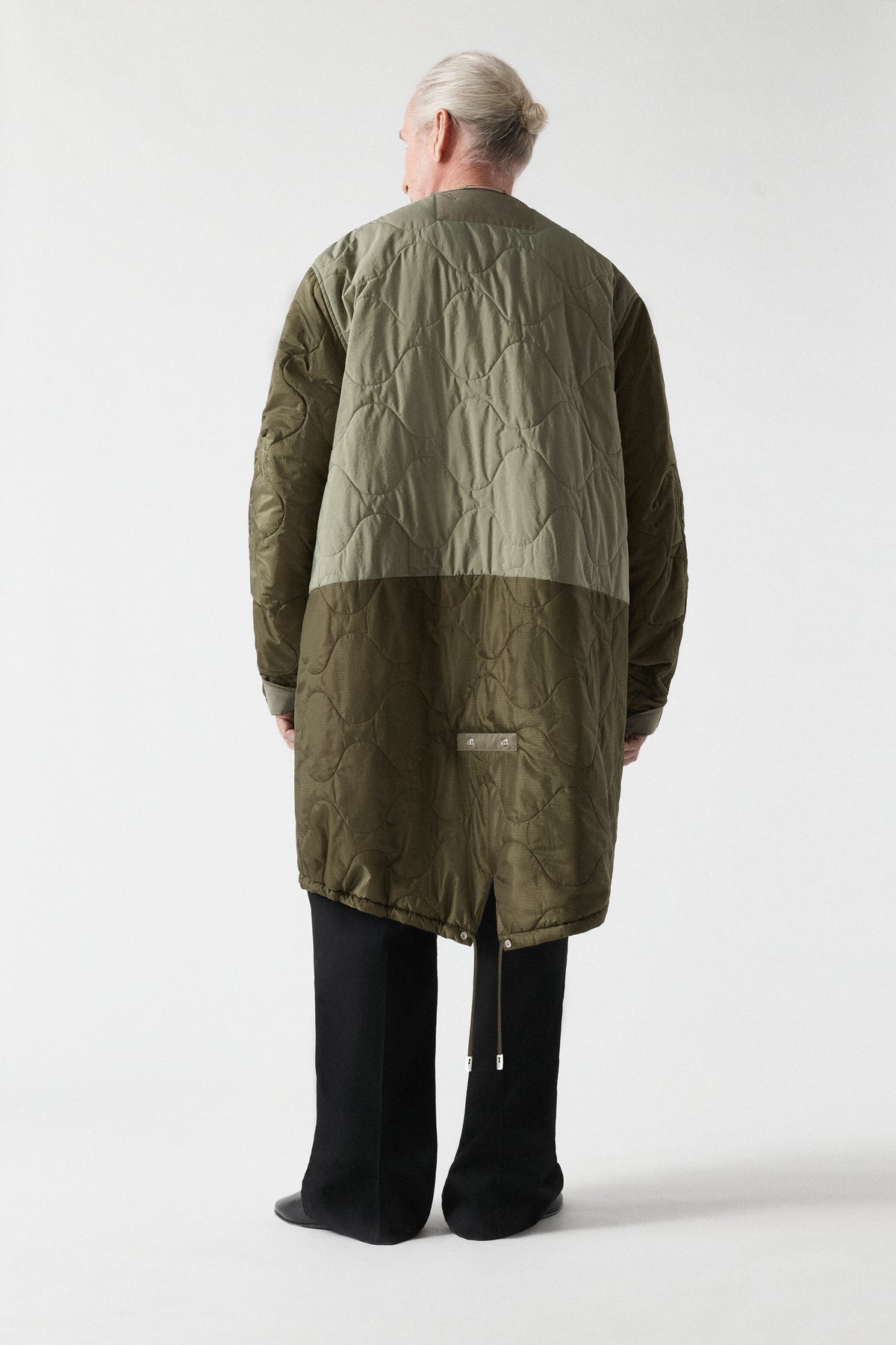 Parachute Men's Quilted Parka - Sage / Olive