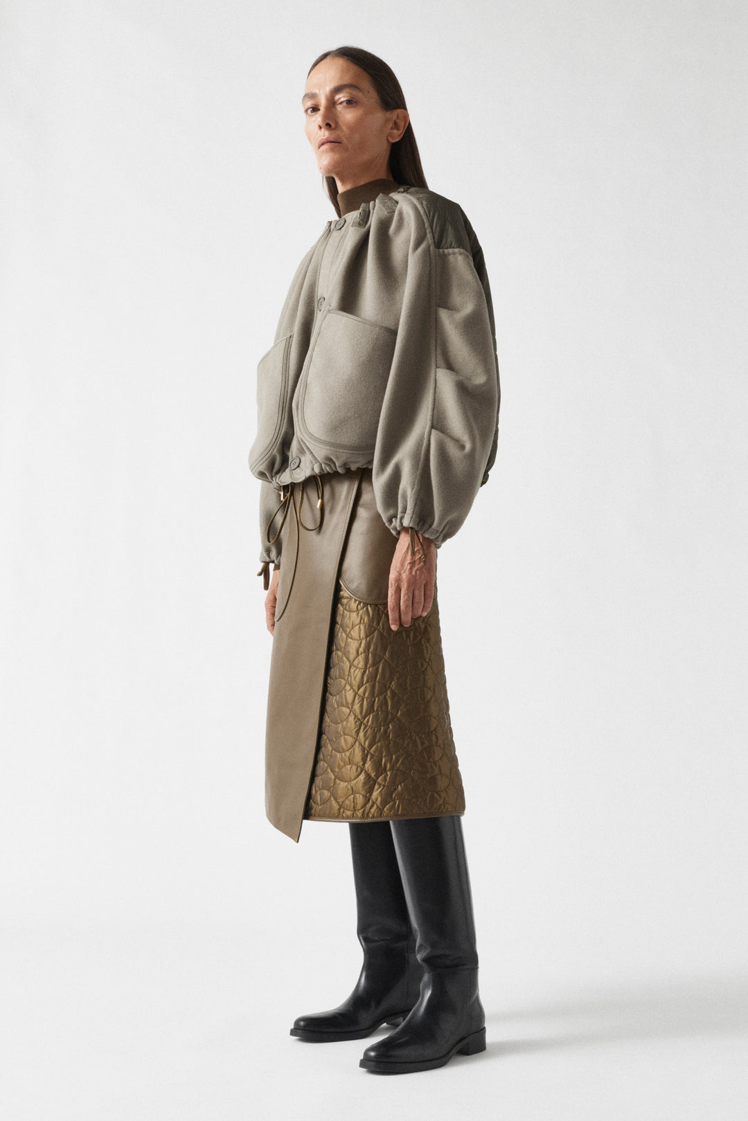 Parachute Wool Bomber - Moss / Sage