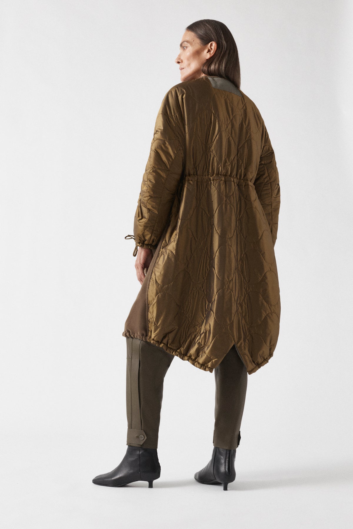 Parachute Wool Parka - Moss / Sage