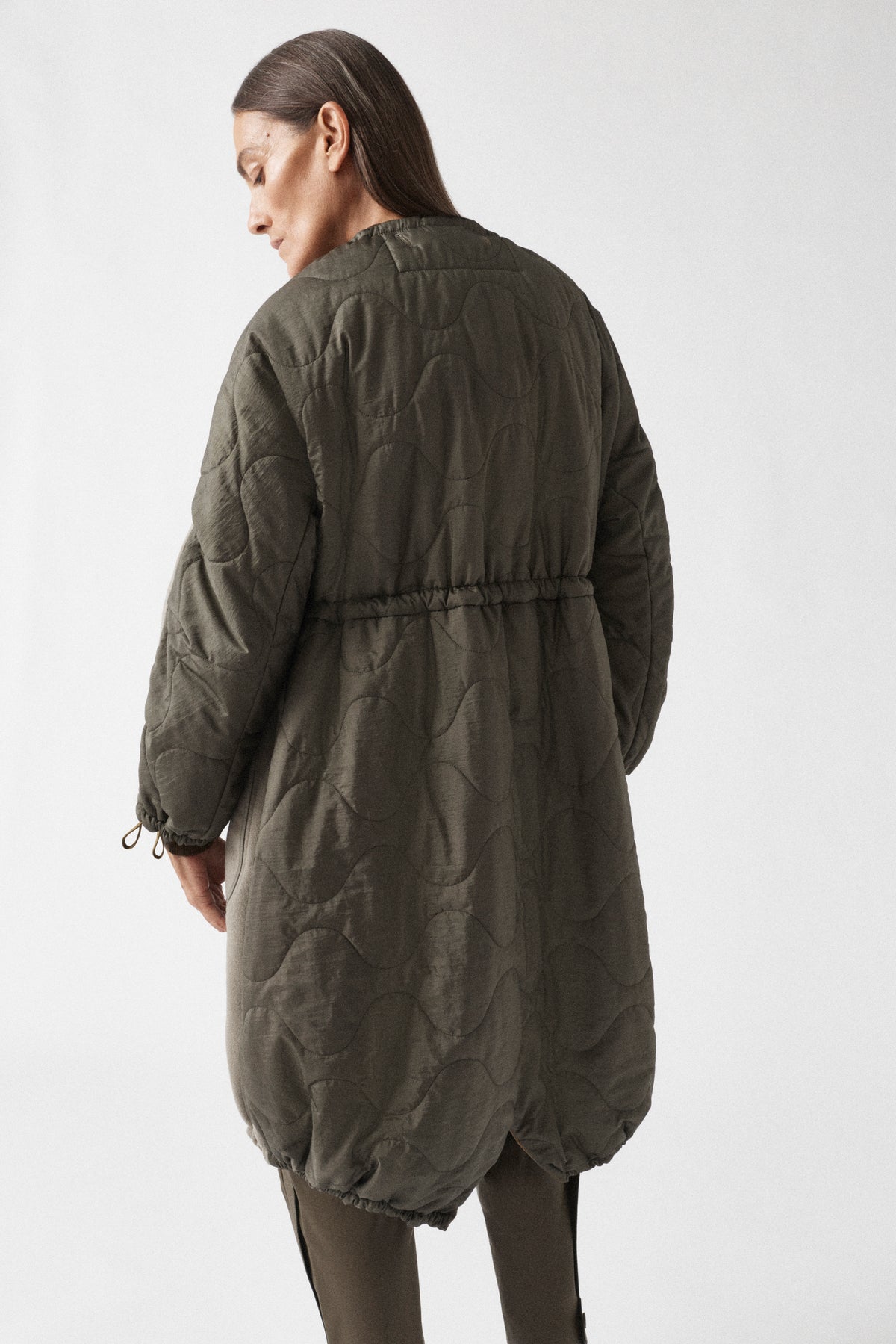 Parachute Wool Parka - Moss / Sage