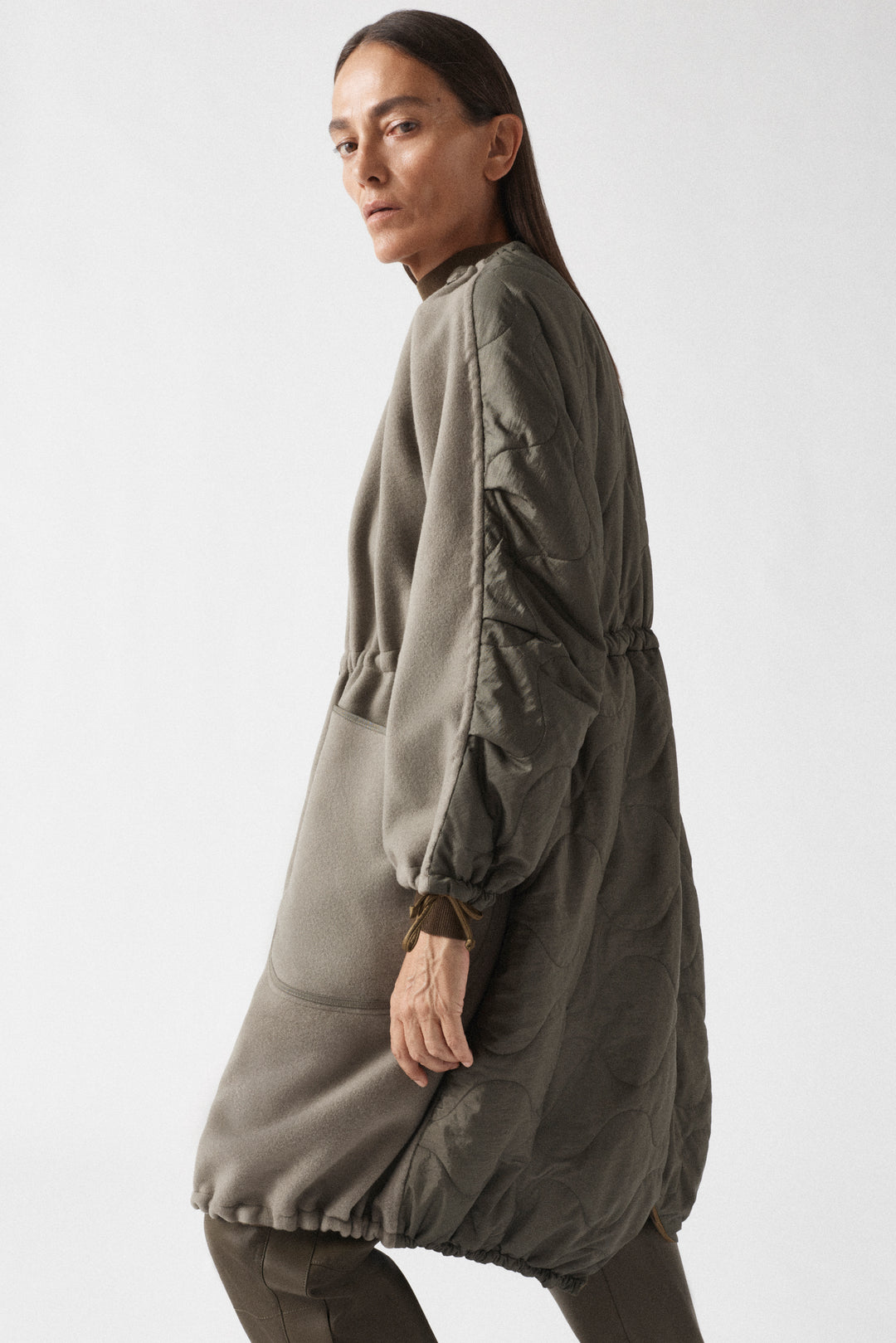 Parachute Wool Parka - Moss / Sage