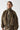 Leather Latch Collar - Moss