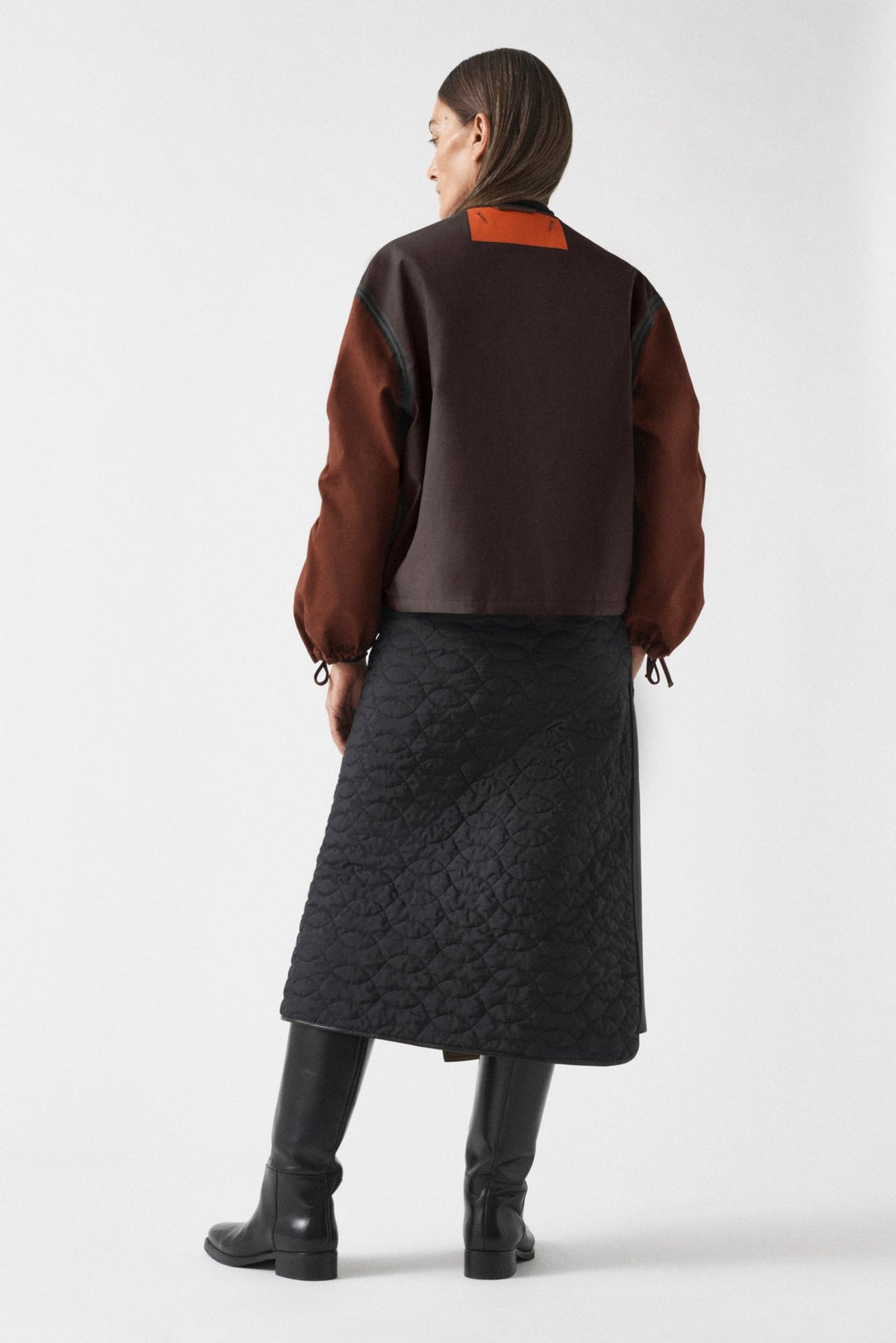 Weatherproof Bonded Rain Bomber - Mahogany / Moss
