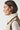 Aviator Alpaca Latch Collar - Natural Alpaca / Orange