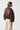 Parachute Quilted Bomber - Dark Umber & Soft Peach / Dark Sienna