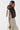 Quilted Zip Hood - Dark Umber / Dark Sienna