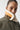 Aviator Shearling Striped Collar - Light Blonde / Orange & Moss