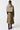 Quilted Zip Hood - Antique Gold / Chartreuse
