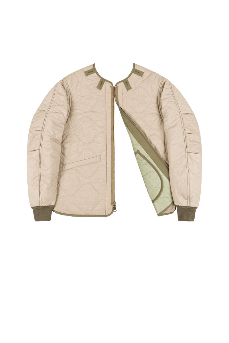 Shareable Quilt Jacket - Pale Sage / Stone - Layer 6