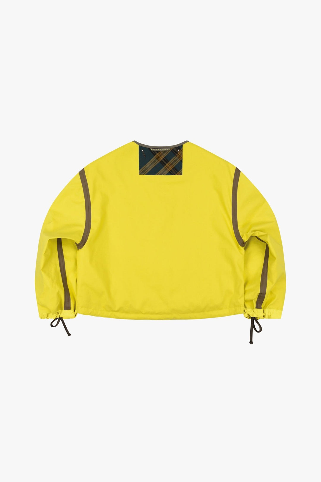 Weatherproof Bonded Rain Bomber - Chartreuse / Pale Olive