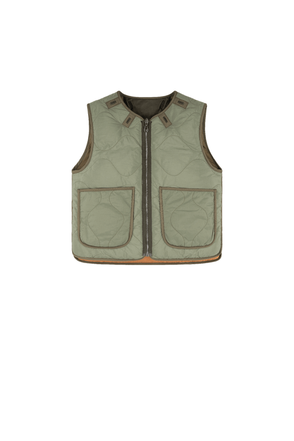 Aviator Down Vest - Moss / Eucalyptus - Layer 2