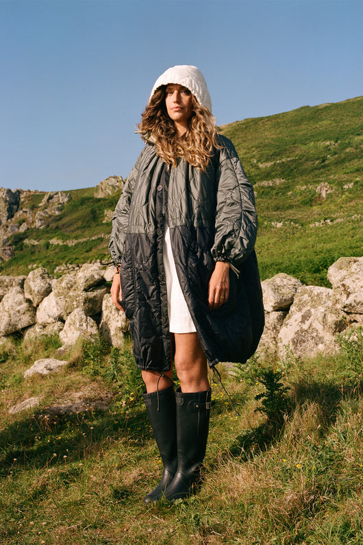 Elements Quilt Zip Hood