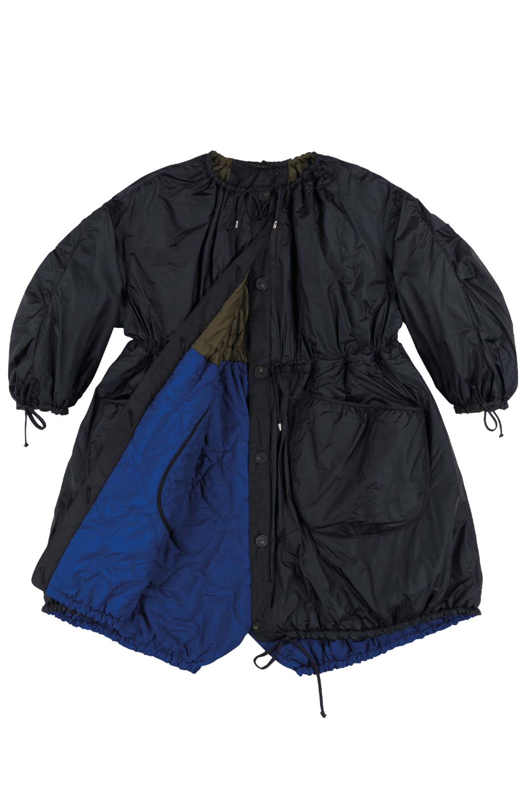 Parachute Quilted Parka - Olive / Midnight - Layer 1