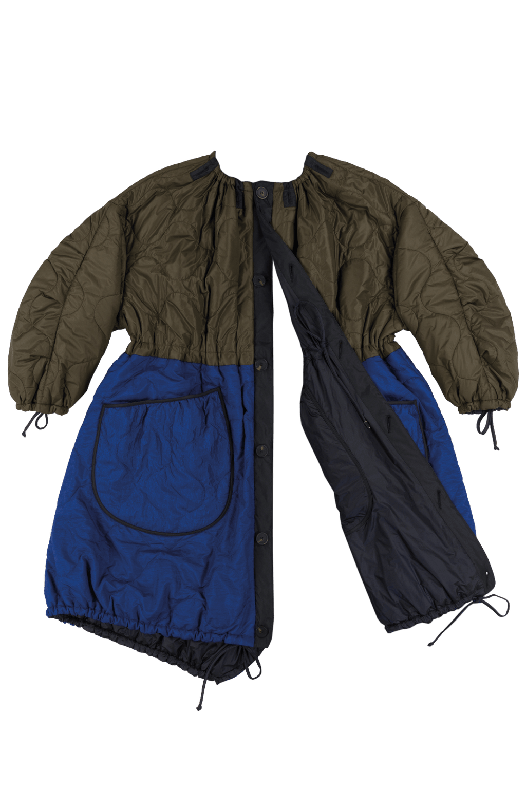 Parachute Quilted Parka - Olive / Midnight - Layer 6