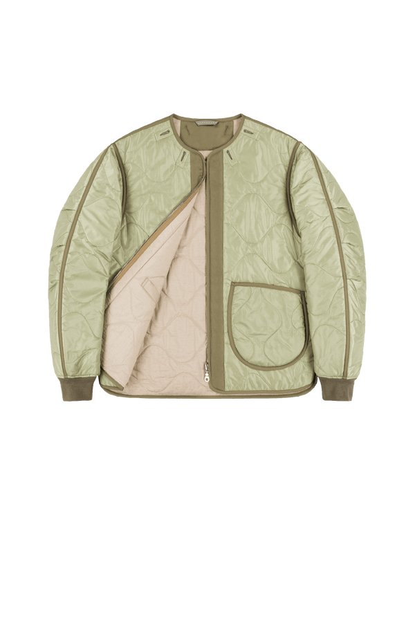 Shareable Quilt Jacket - Pale Sage / Stone - Layer 1