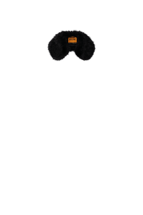 Faux Fur Collar - Black - Layer 8