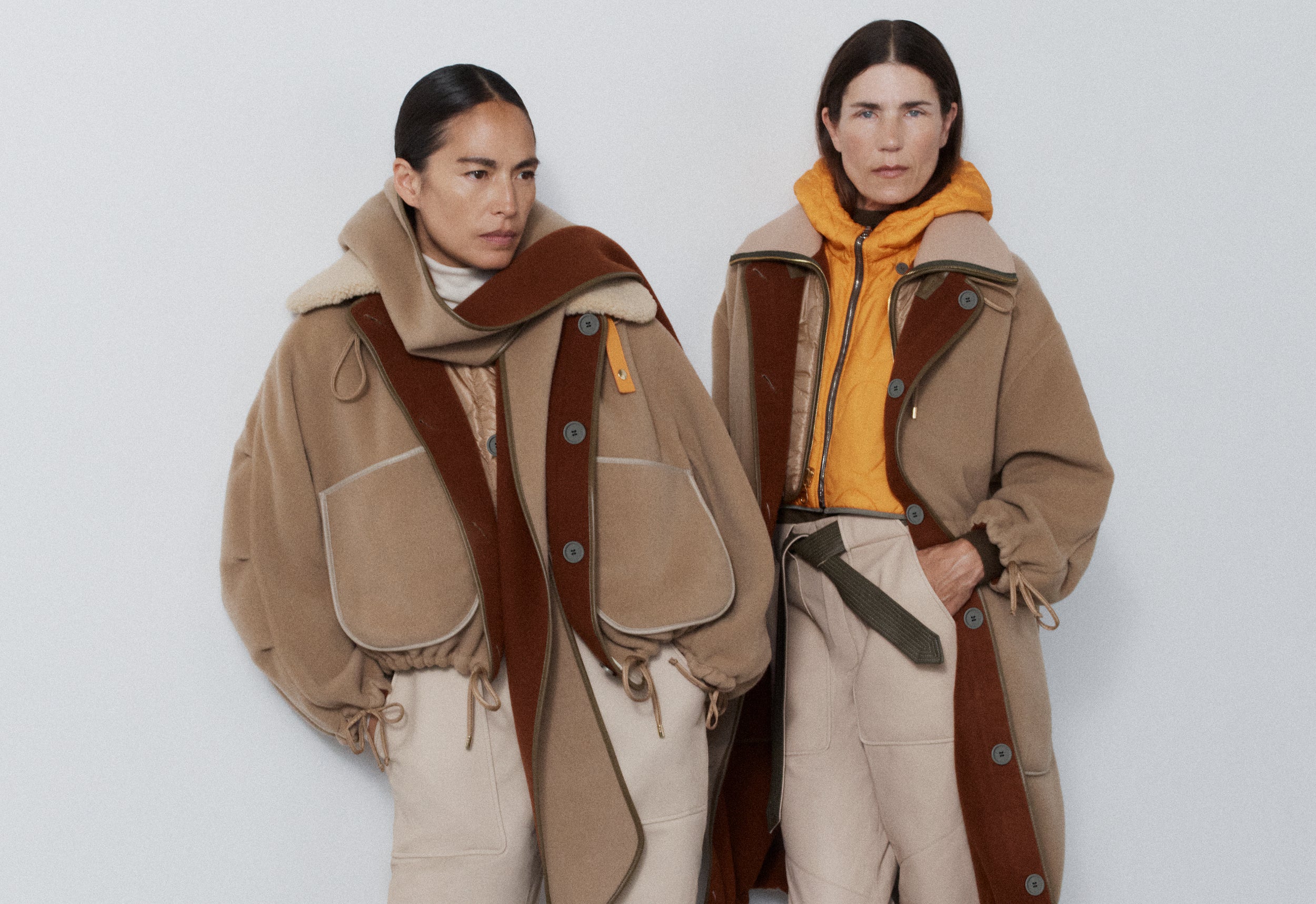 Wool Parachute Bomber and Wool Parachute Parka work with new modular accessories for AW25