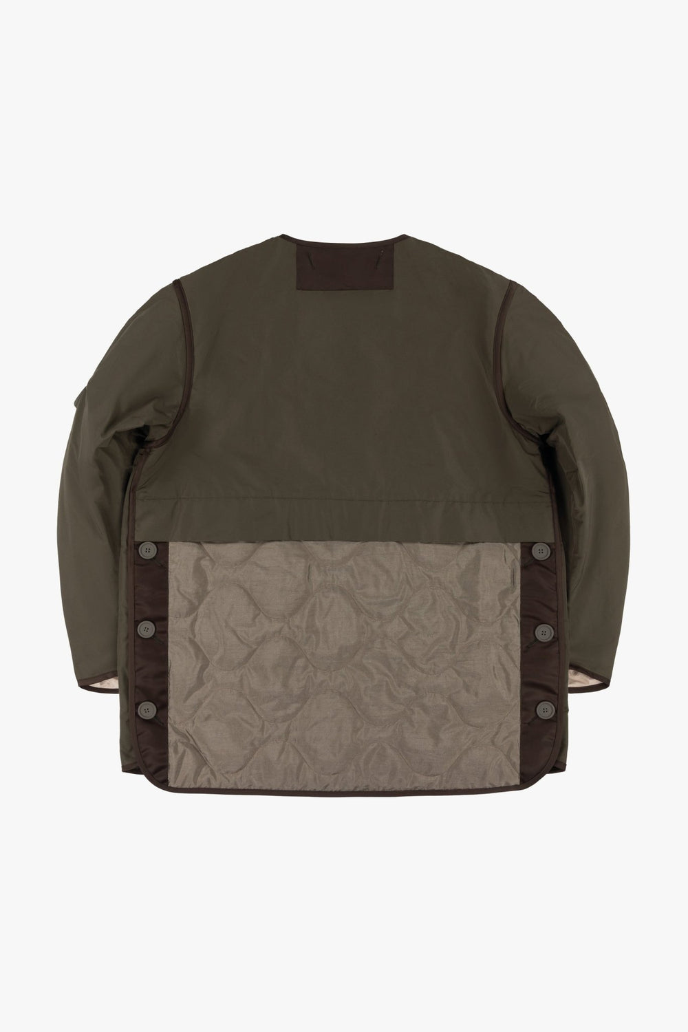 The Auteur Outer Jacket - Dark Olive / Pale Olive
