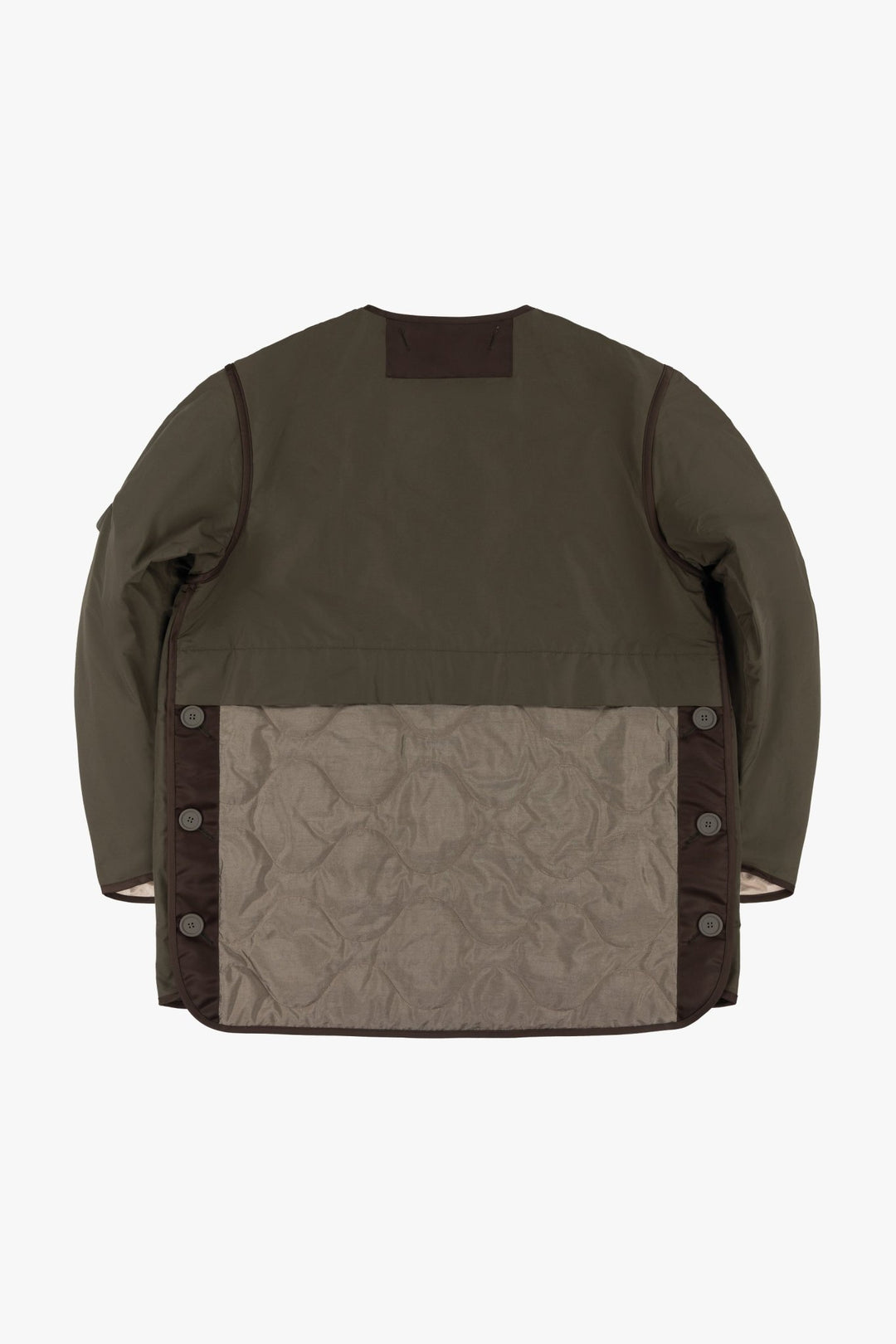 The Auteur Outer Jacket - Dark Olive / Pale Olive
