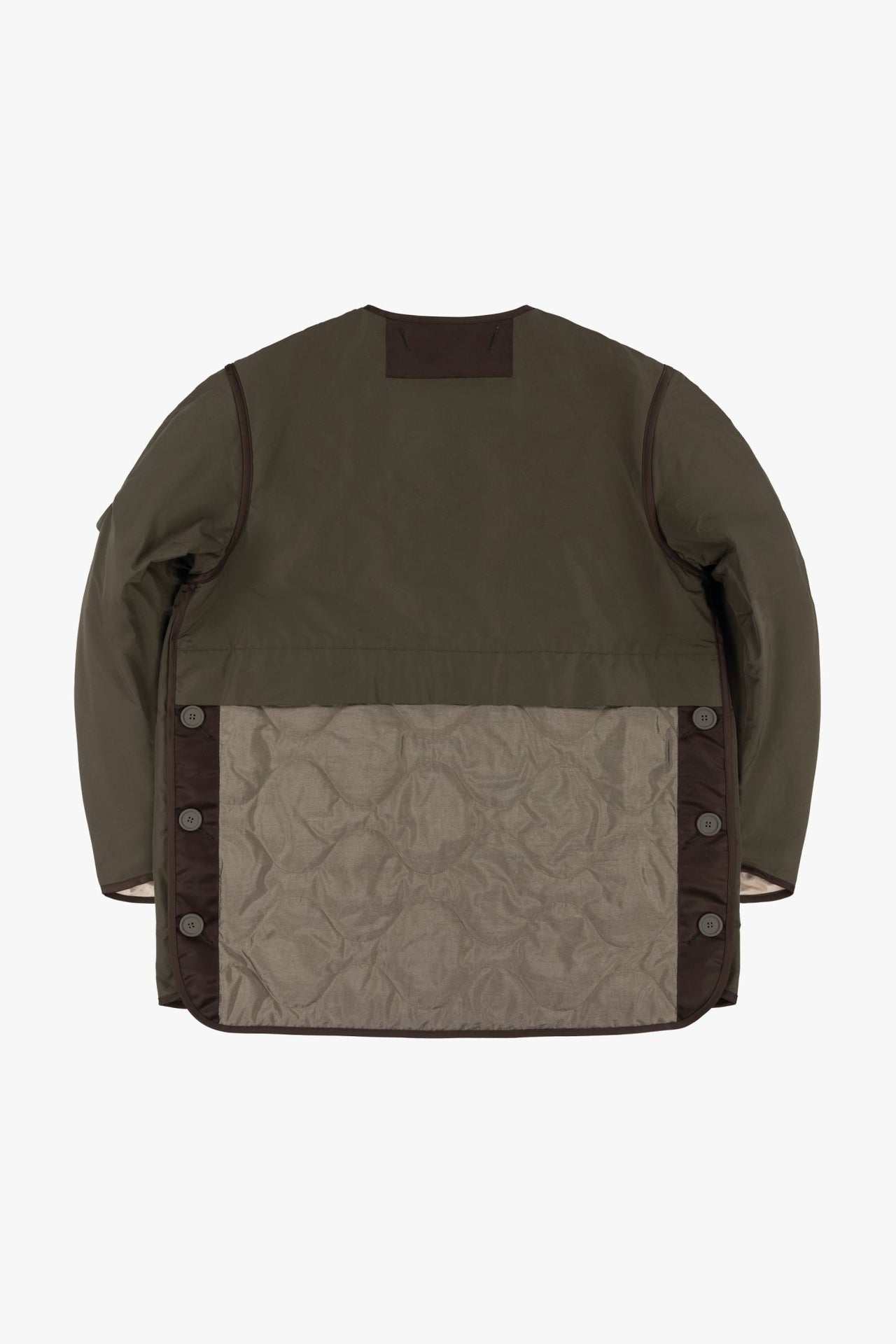 The Auteur Outer Jacket - Dark Olive / Pale Olive