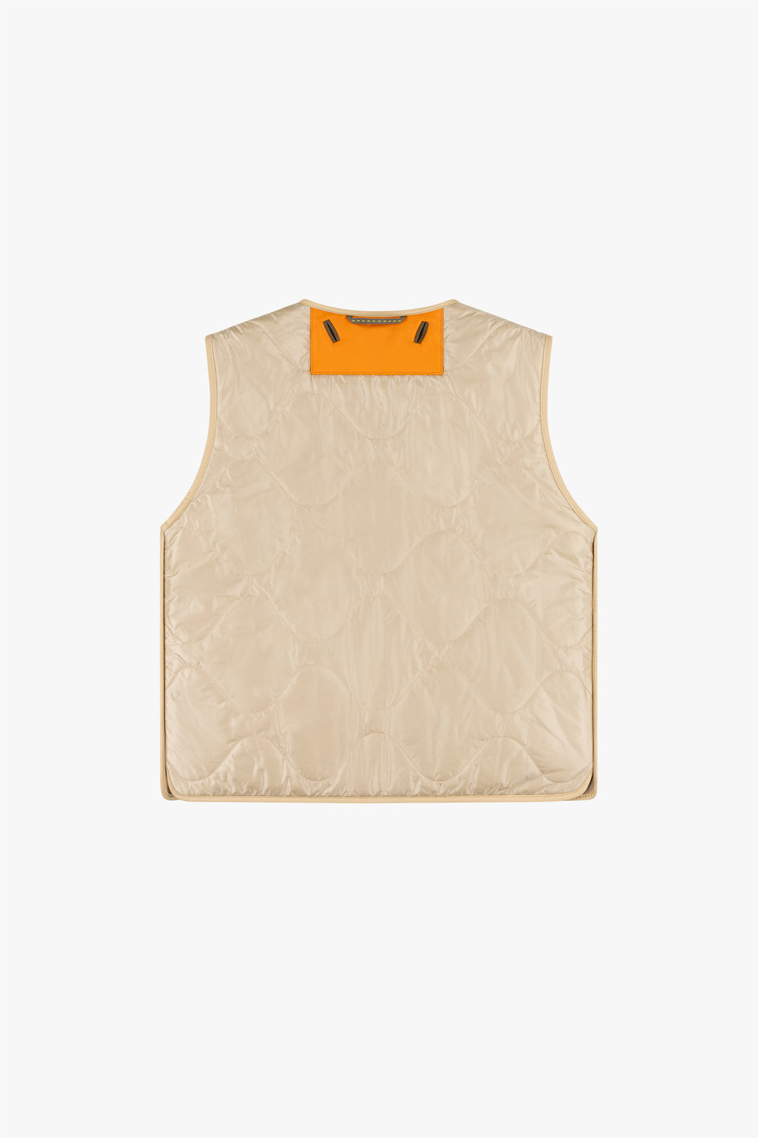 Aviator Bonded Alpaca Vest - Stone Suede / Natural Alpaca