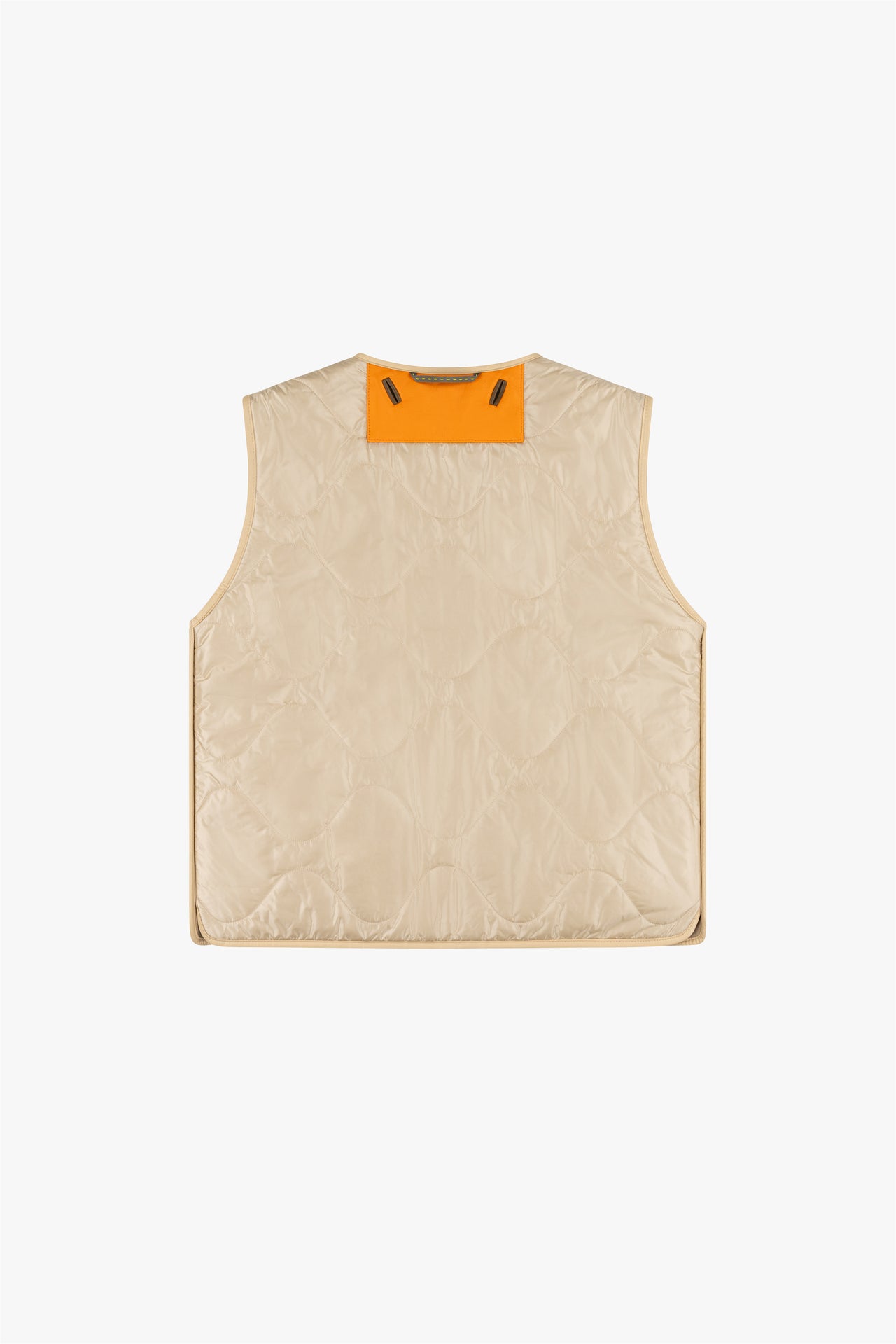 Aviator Bonded Alpaca Vest - Stone Suede / Natural Alpaca
