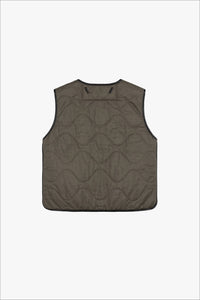 Aviator Shearling Vest - Black / Black