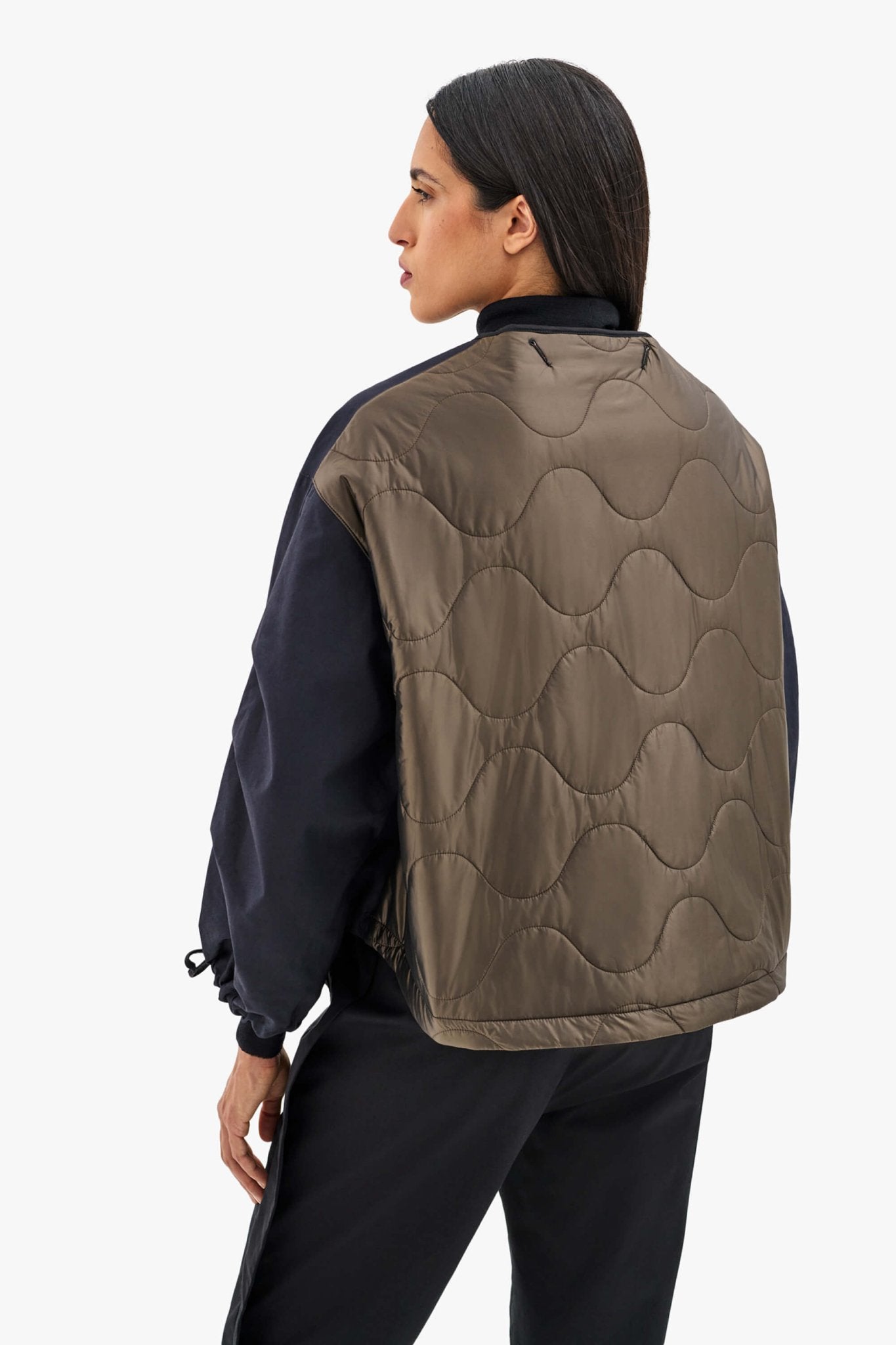 Weatherproof Bonded Rain Bomber - Russett / Black