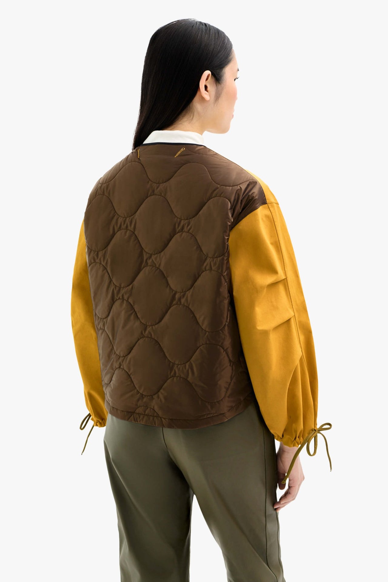 Weatherproof Bonded Rain Bomber - Peat / Ochre