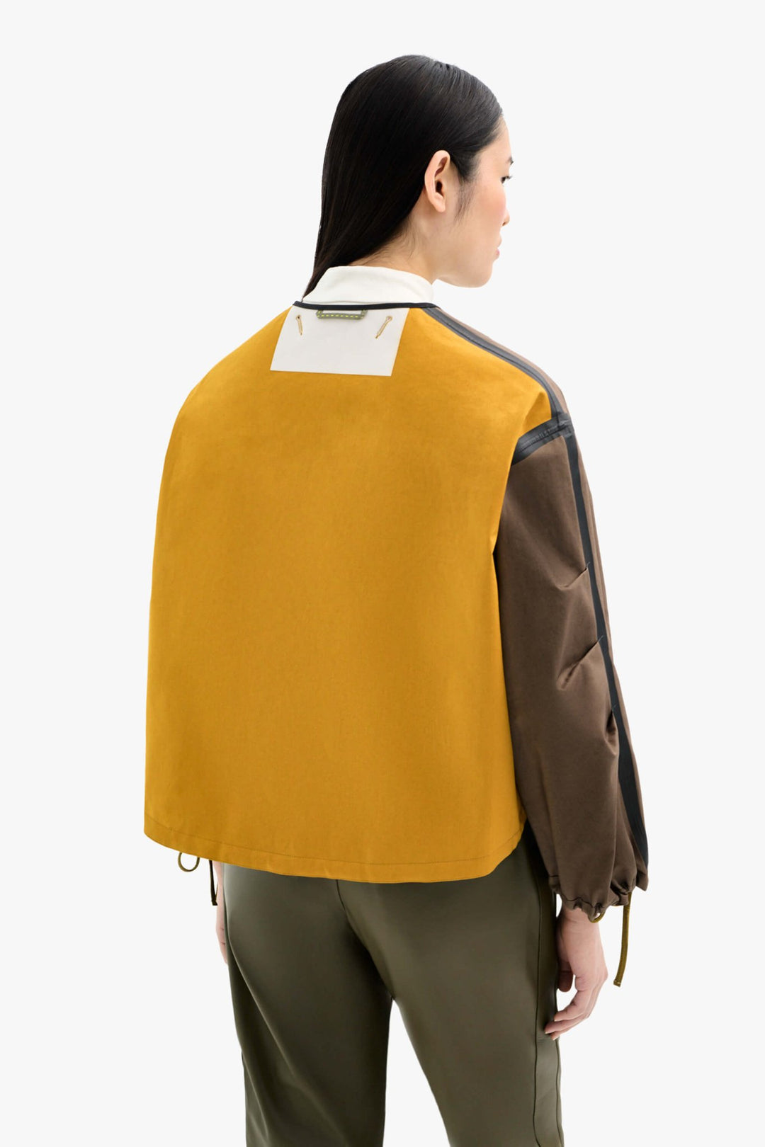 Weatherproof Bonded Rain Bomber - Peat / Ochre