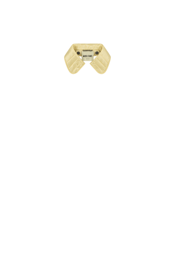 Quilted Collar - Pale Yellow / Antique Gold - Layer 8