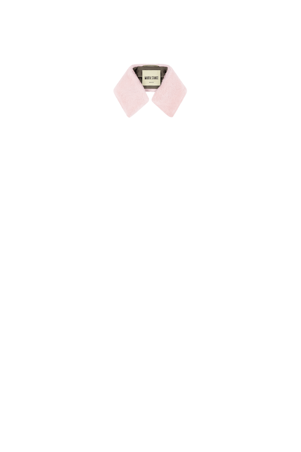 Shearling Collar - Pale Pink Short Hair - Layer 8